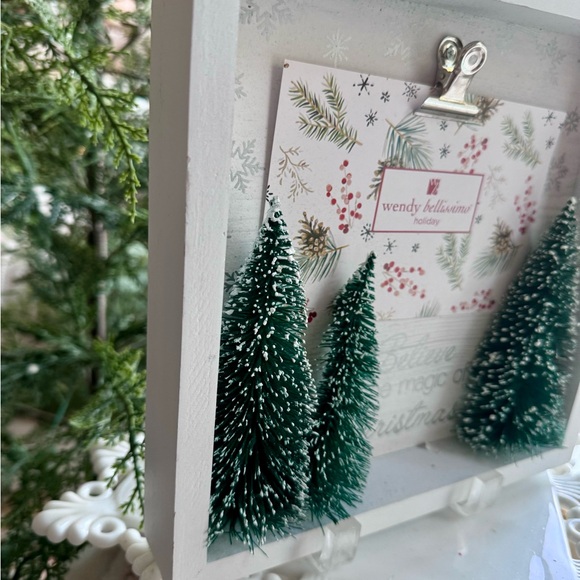 EW! Believe in Magic Christmas Photo Frame Shadow Box - Picture 2 of 5